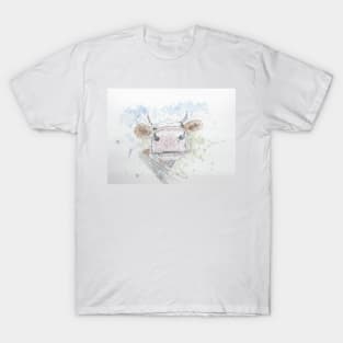 Curious Cow illustration T-Shirt